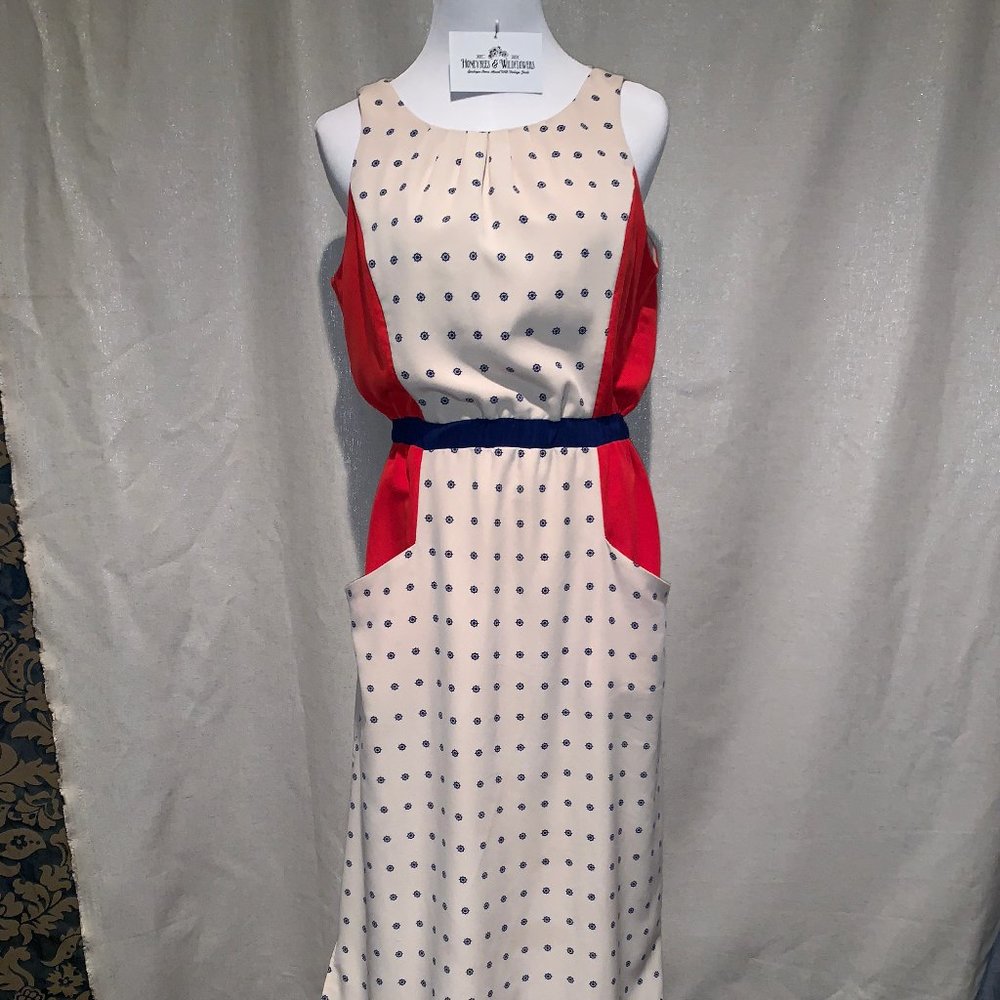 CREMIEUX Maxi Dress Women's Small Sleeveless Elast